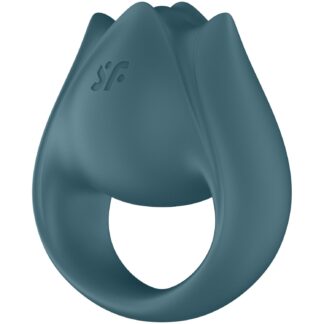 Satisfyer Perfect Pair 2 Penis Ring & Finger Vibrator - Grey