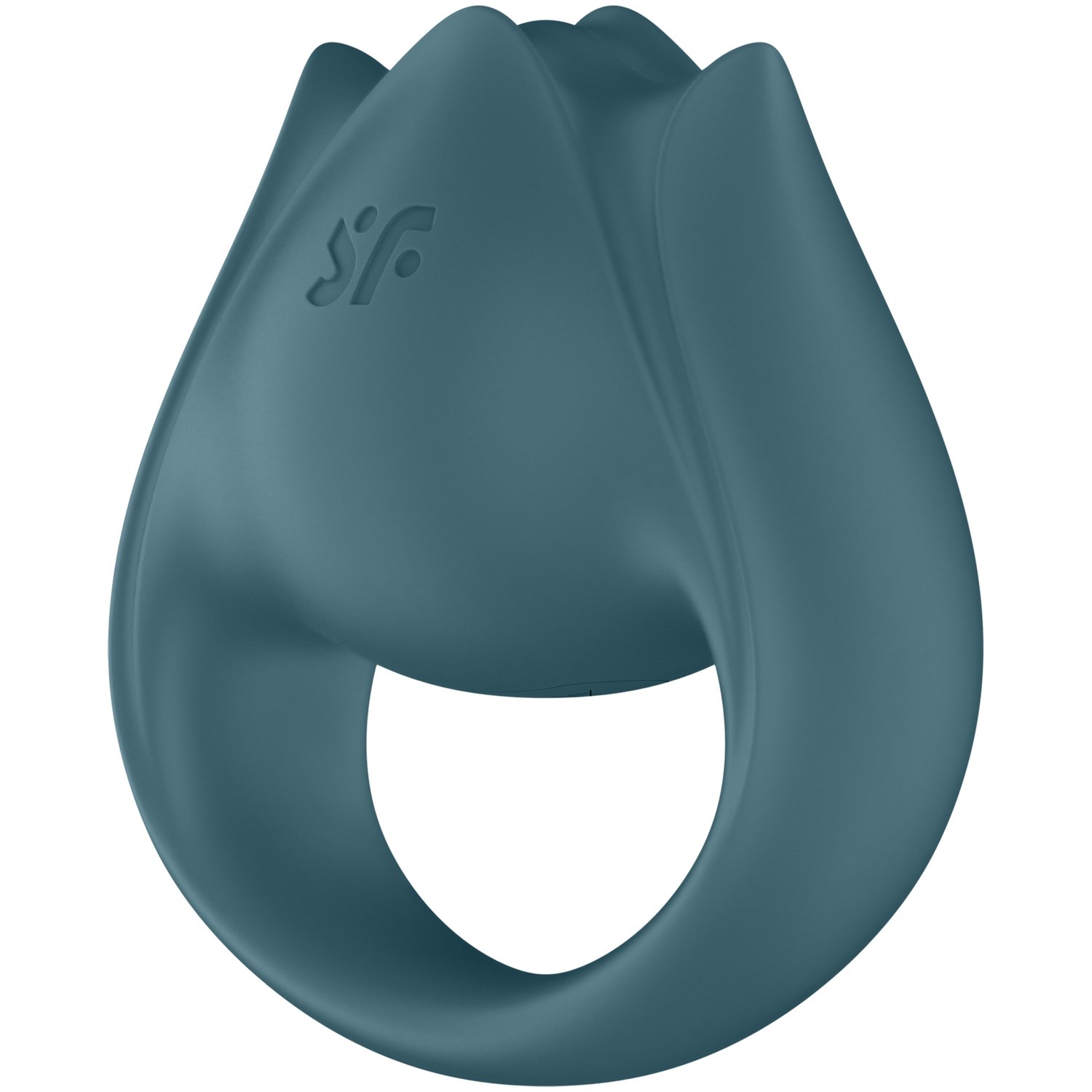 Satisfyer Perfect Pair 2 Penis Ring & Finger Vibrator - Grey