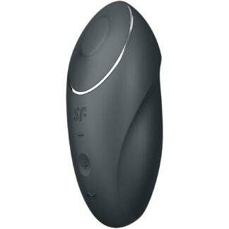 Satisfyer Tap & Climax 1 Clitoral Vibrator - Grey