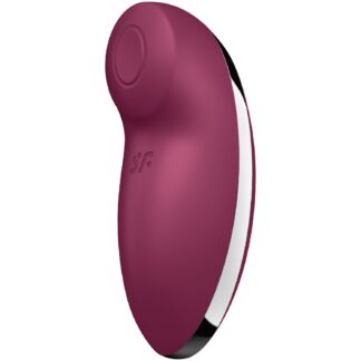 Satisfyer Tap & Climax 2 Clitoral Vibrator - Red