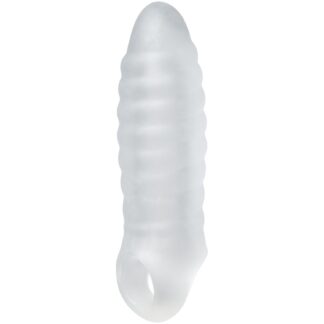Sono No. 36 Stretchy Thick Penis Extender Sleeve 15.2 cm - Clear