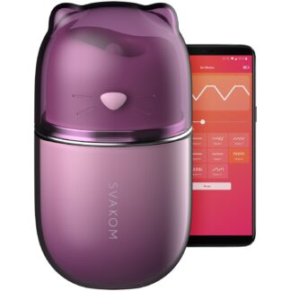 Svakom Klitty Licking and Suction Vibrator - Purple