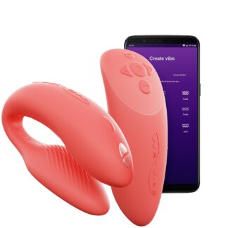 We-Vibe Chorus Couples Vibrator - Coral