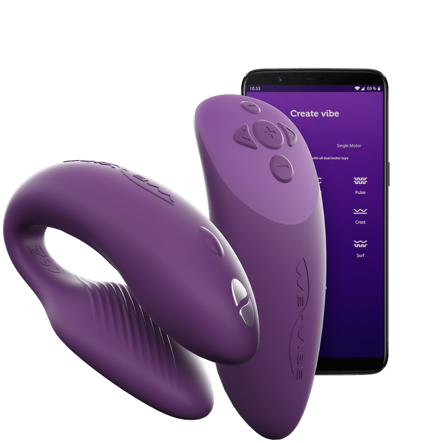 We-Vibe Chorus Couples Vibrator - Purple