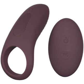 Amaysin Remote-Controlled Vibrating Love Penis Ring - Bordeaux