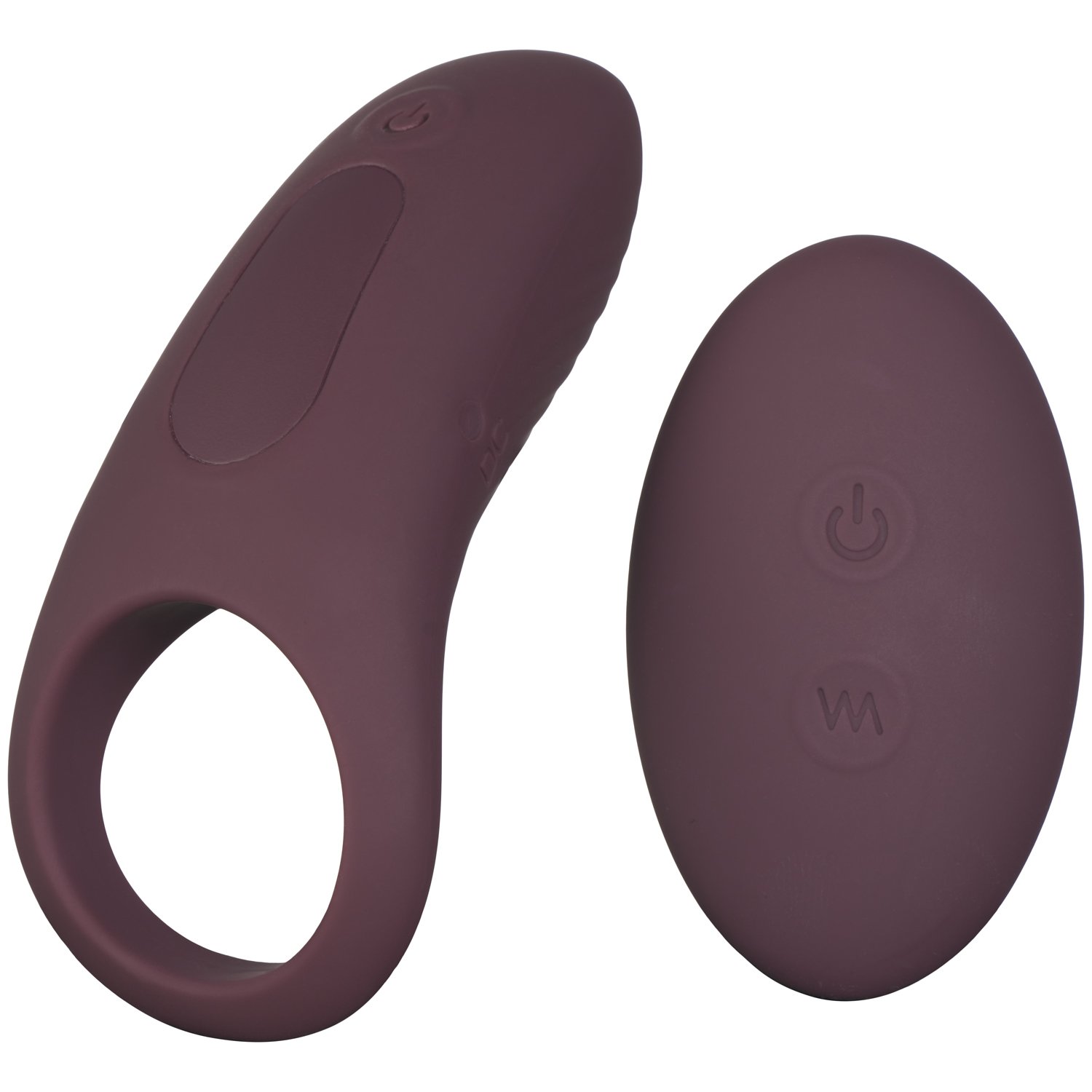 Amaysin Remote-Controlled Vibrating Love Penis Ring - Bordeaux