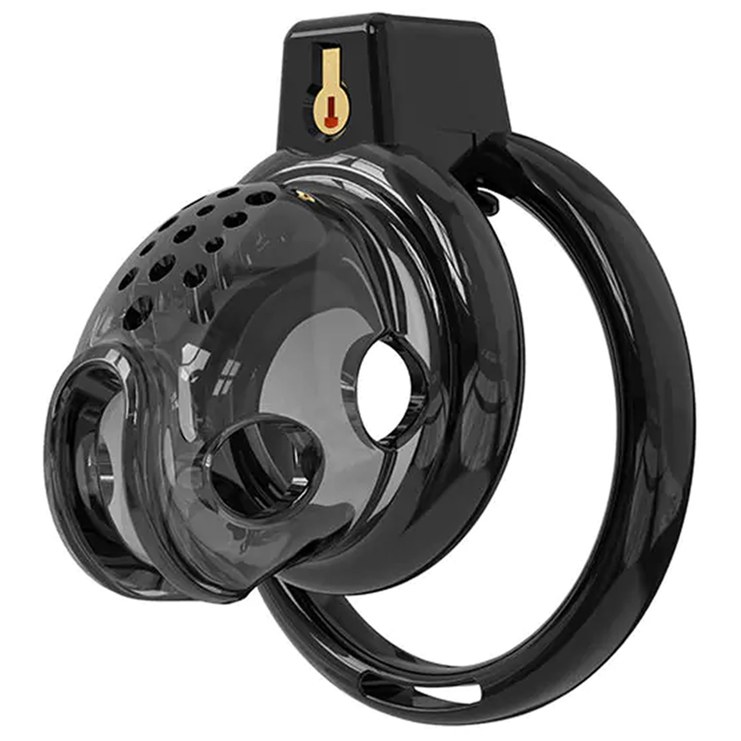 Cellmate Spartacus Soft Chastity Cage - Black - 0