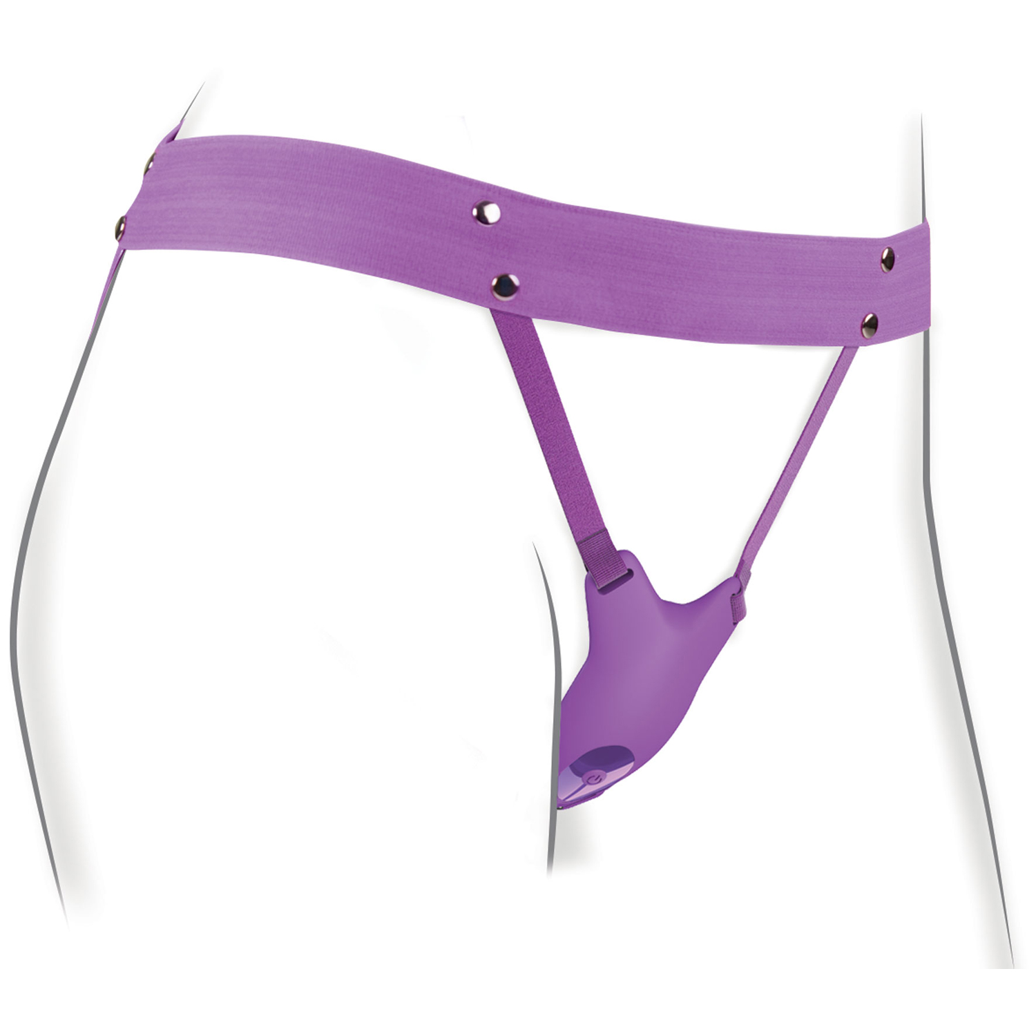 Fantasy For Her Ultimate Butterfly Strap-on Vibrator - Purple