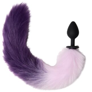 Icon Brands Foxy Fox Tail Butt Plug - Purple