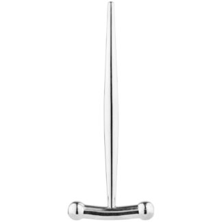 Kiotos Steel Penis Stick Vader Round Tip - Silver