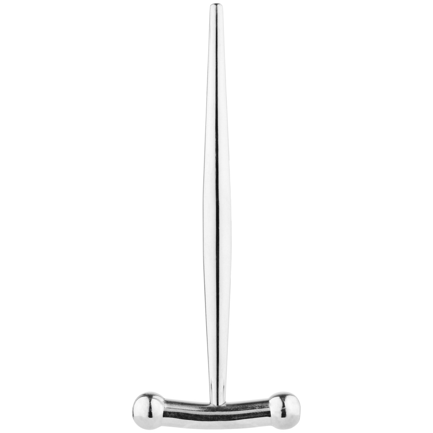 Kiotos Steel Penis Stick Vader Round Tip - Silver