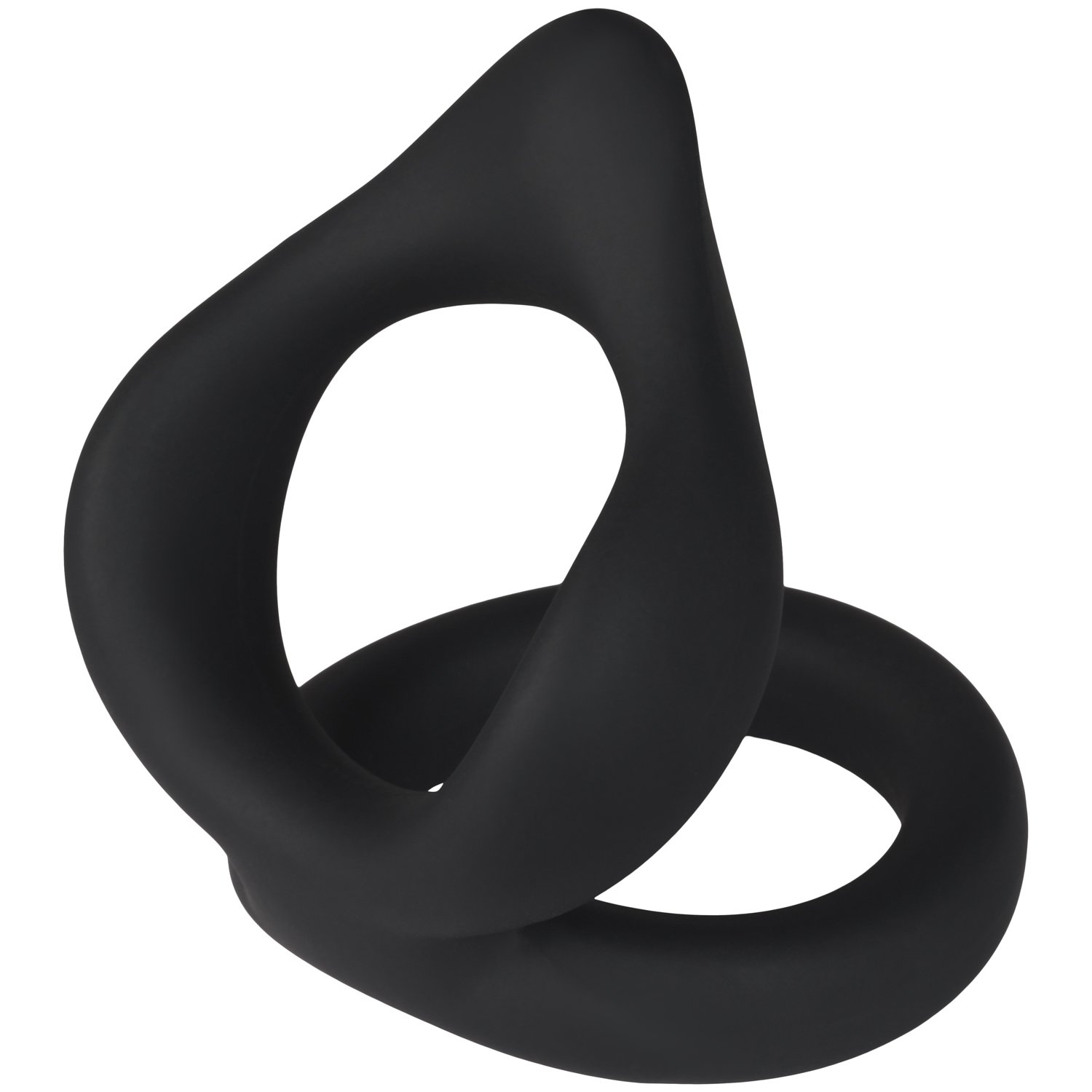 MR.MEMBR Stamina Double Cock Ring - Black