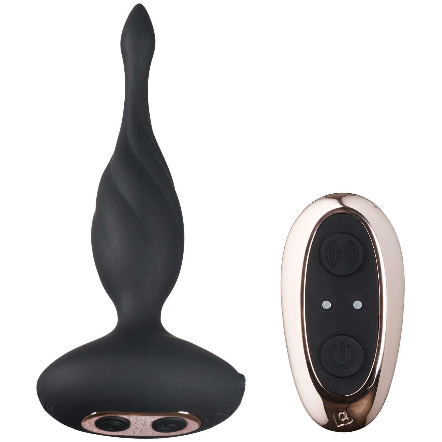 Rocks Off Petite Sensations Discover Remote-controlled Butt Plug - Black