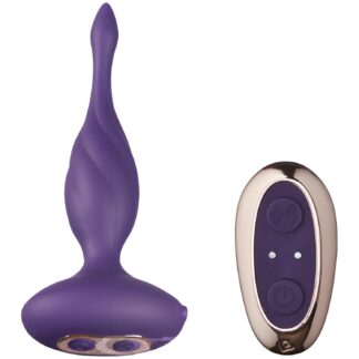 Rocks Off Petite Sensations Discover Remote-controlled Butt Plug - Purple