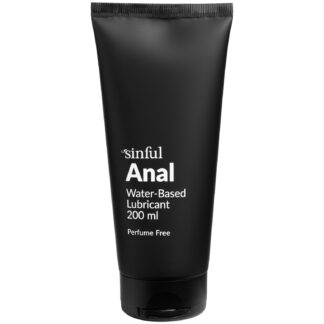 Sinful Anal Water-based Lube 200 ml - Clear