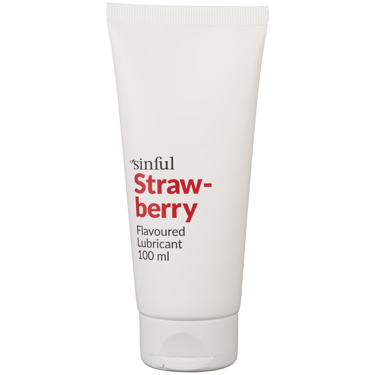 Sinful Strawberry Flavoured Lubricant 100 ml - Clear