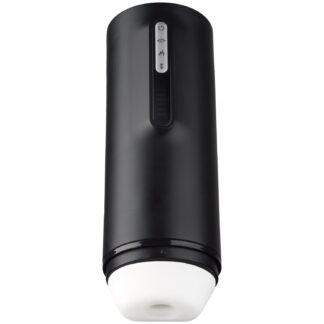 Sinful Ultimate Heating Thrust Suction Blowjob Machine - Black