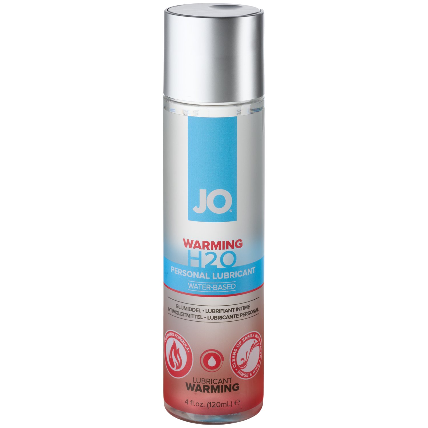 System JO H2O Warming Lube 120 ml - Clear
