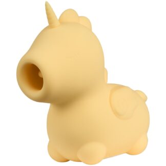 Unihorn Bean Blossom Unicorn Tongue Vibrator - Yellow