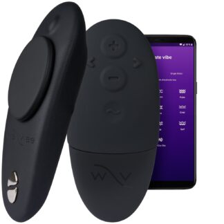 We-Vibe Moxie+ Remote-controlled Panty Vibrator - Black