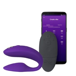 We-Vibe Sync 2 App Controlled Couple Vibrator - Purple